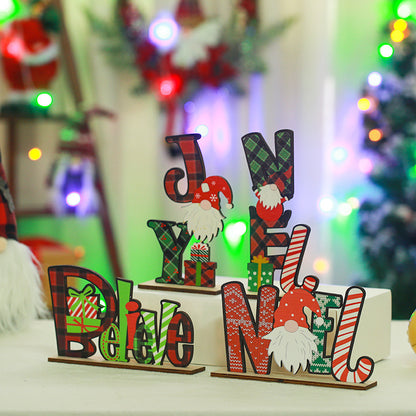 Festliche Holzdekoration mit Weihnachtsmotiv Brehn