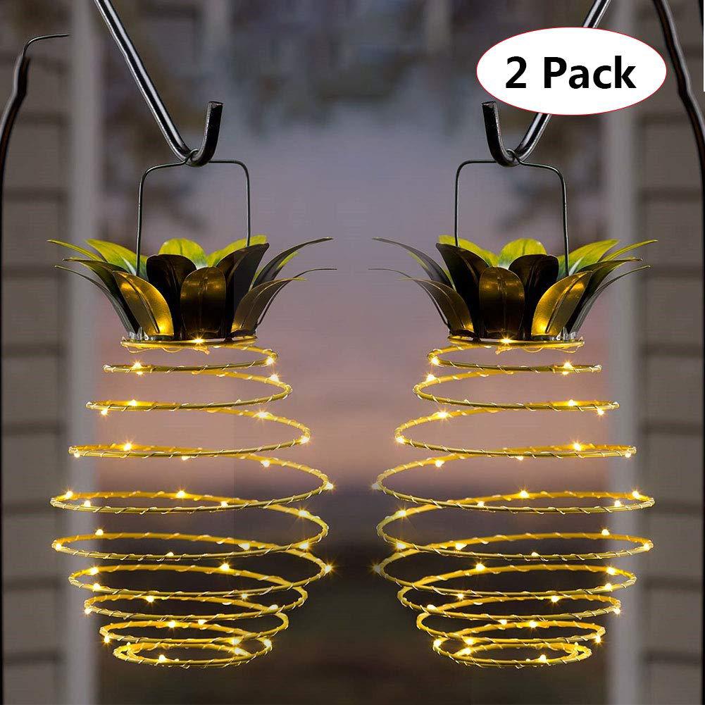 Spiral Hängende Solar LED Laterne Mit Lotus Dach Und Tragegriff Brehn