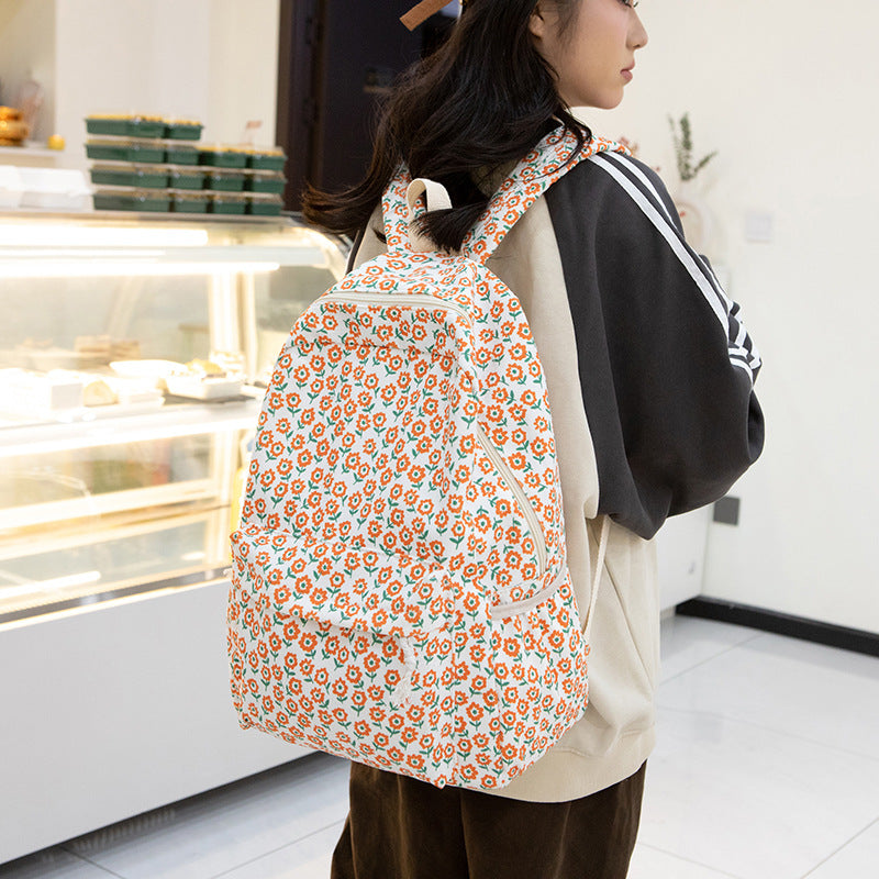 Blütenmuster Rucksack Brehn