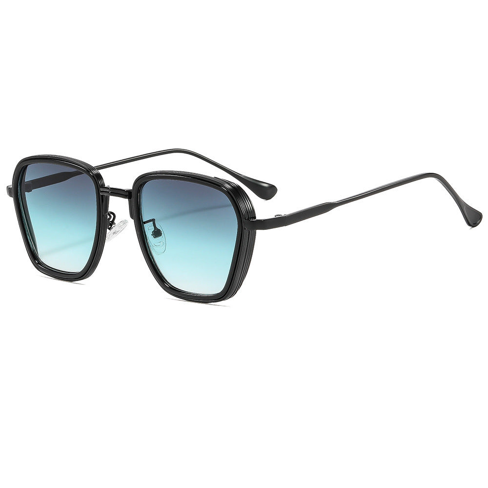 Damen Designer-Sonnenbrille im modernen quadratischen Rahmen Brehn