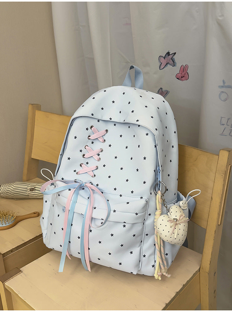 Sternenprint Dekorativer Schulrucksack Brehn