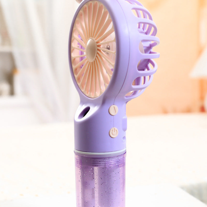 Damen Tragbarer Handventilator mit integrierter Sprühfunktion Brehn