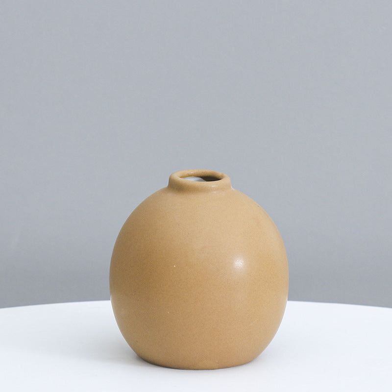 Keramische Dekorative Kunstvase Brehn