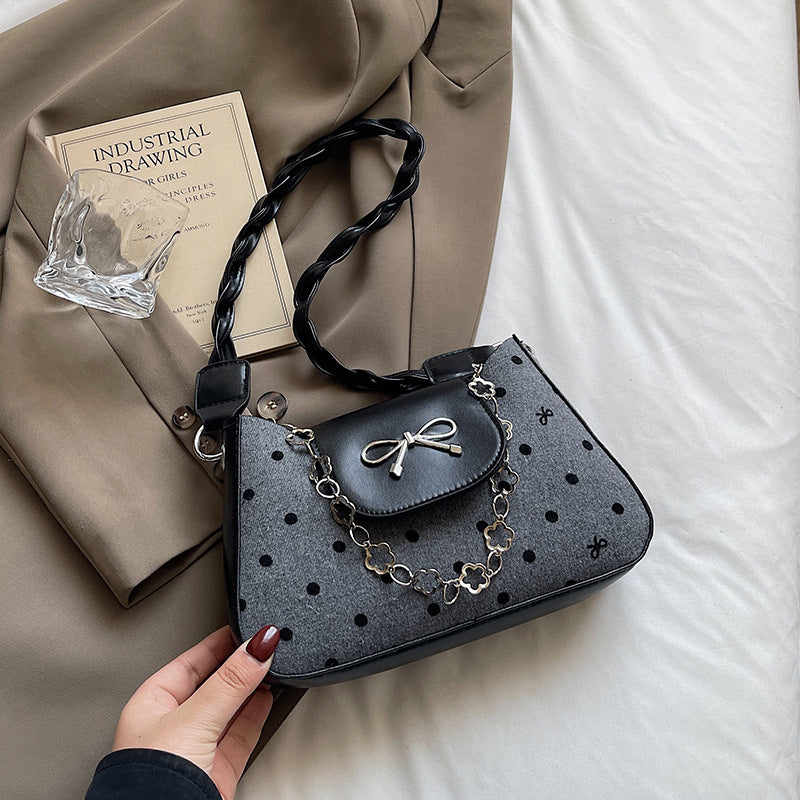 Polka Dot Mini-Handtasche