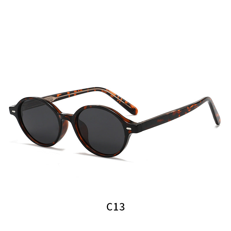 Damen trendige runde Sonnenbrille Brehn