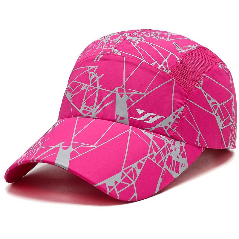Damen Sportliche Laufmütze mit atemberaubendem Geometrie-Muster Brehn