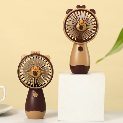 Damen tragbarer USB-Handventilator mit variabler Geschwindigkeitsregelung Brehn