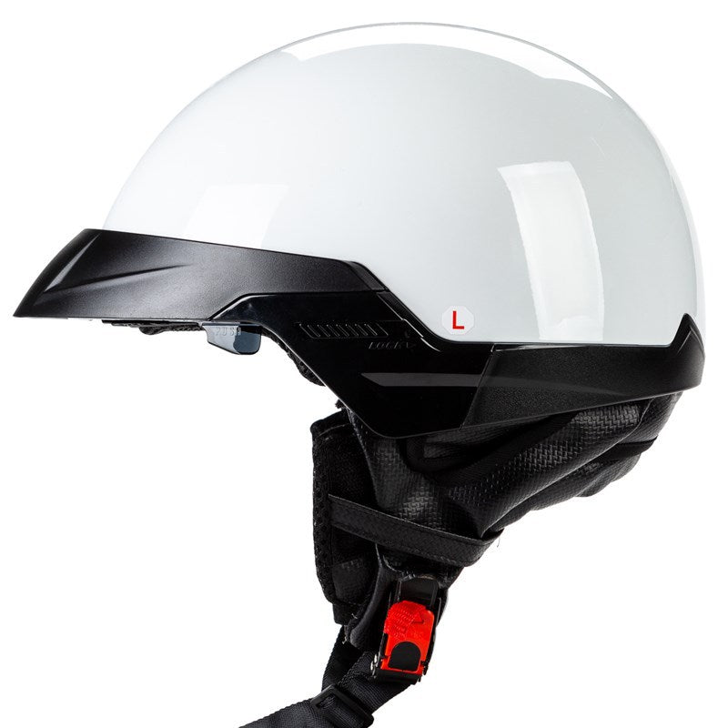 Urban Style Motorrad Halbschale mit Visier Brehn