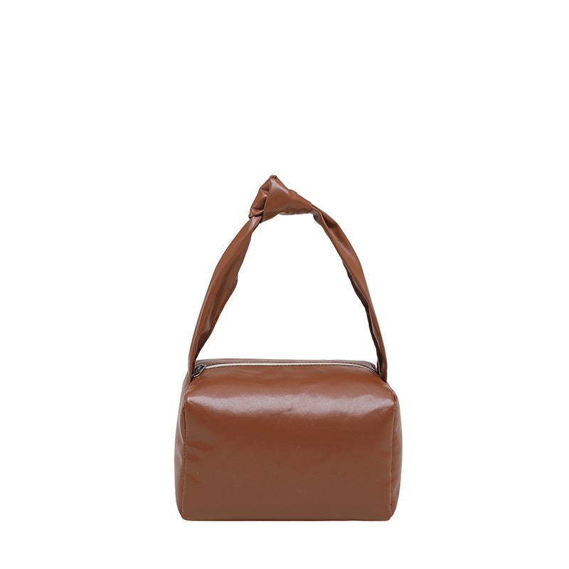 WoVintage-inspirierte strukturierte Handtasche Brehn