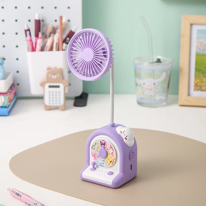 Unisex Tragbarer Mini-Ventilator mit flexiblem Hals Brehn