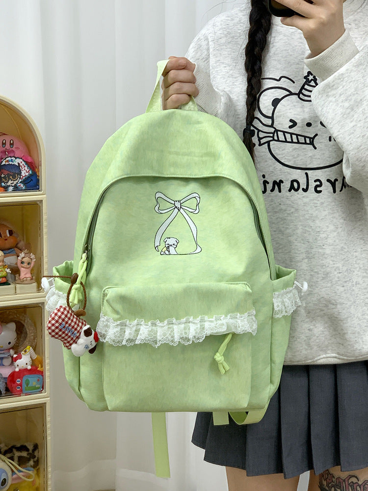 Verspielter Rucksack mit Süßem Motiv und Praktischen Fächern Brehn