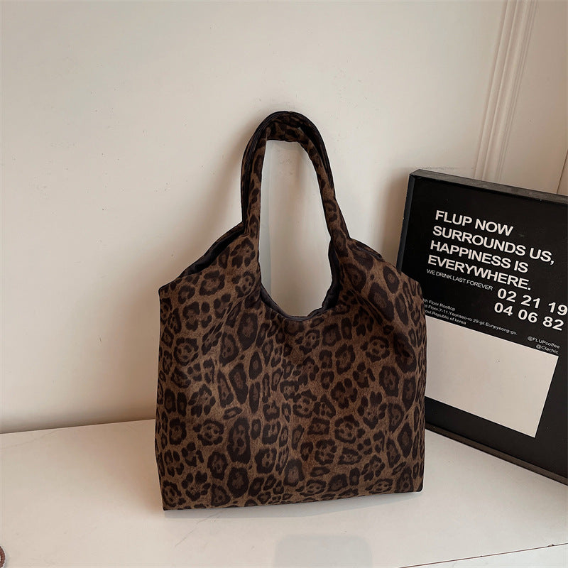 Modische Leopardprint-Shopper-Tasche Brehn