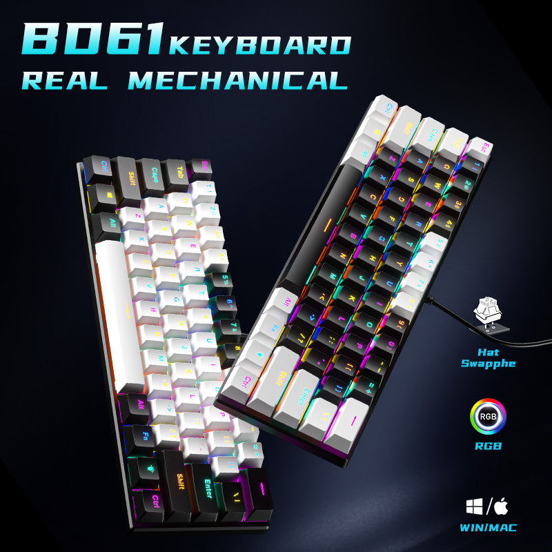 Kompakte RGB Mechanische Tastatur Brehn