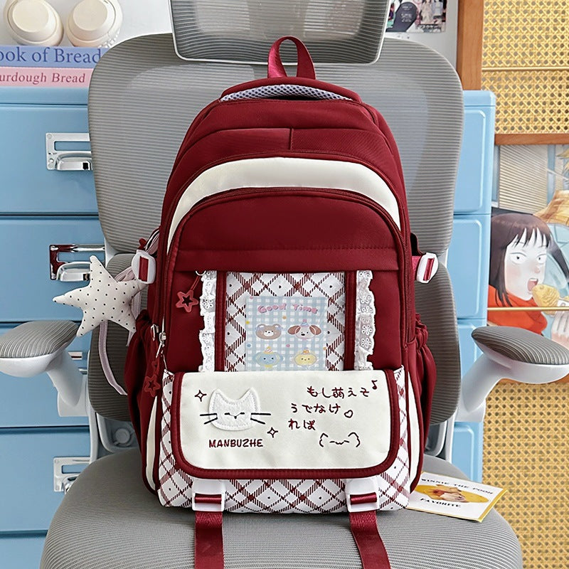 Stylische Grafische Rucksack Brehn