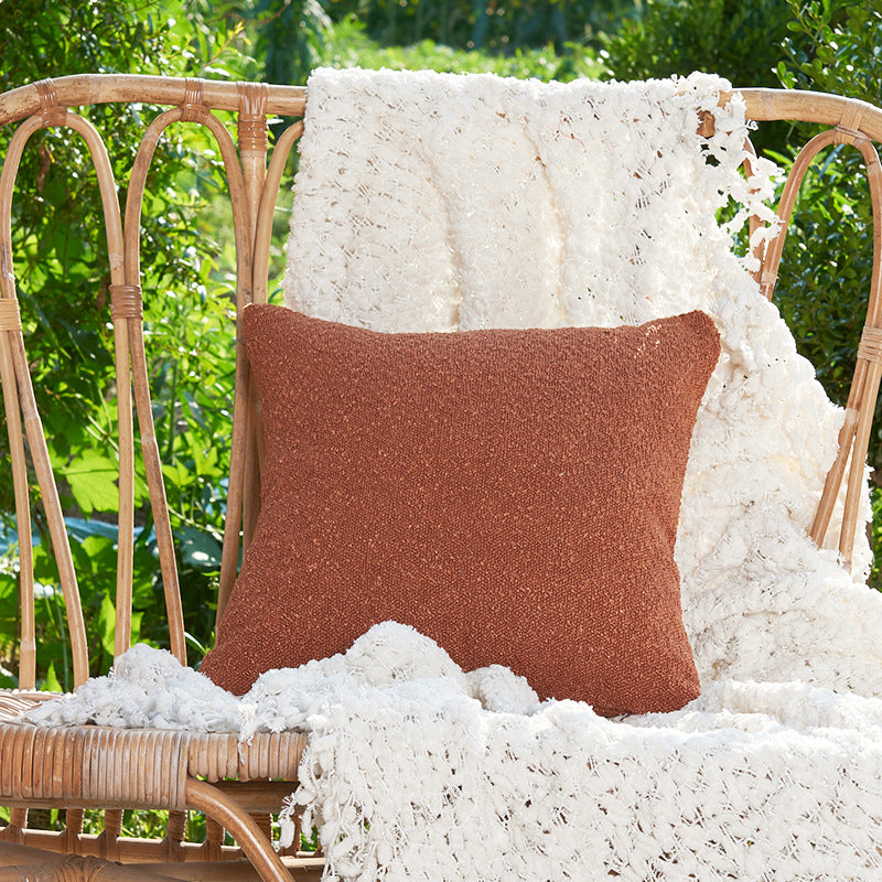 Texturiertes Outdoor-Kissen
