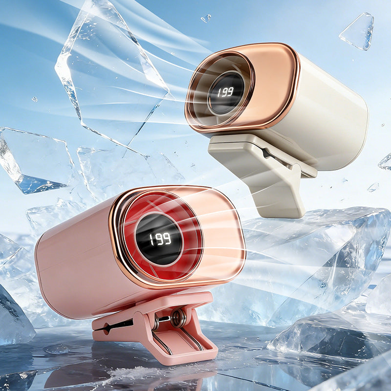 Damen kompakter USB-Luftzirkulator mit Digitaldisplay Brehn