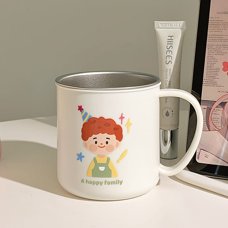 Keramiktasse mit Fröhlichem Familienmotiv Brehn 1786635457
