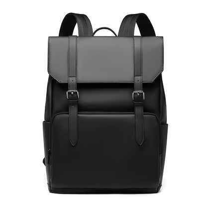 Strukturierter Leder-Rucksack Brehn