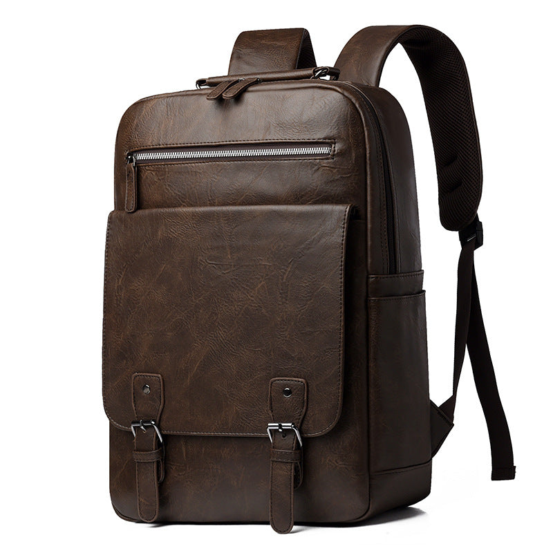Schlanker strukturierter Rucksack Brehn