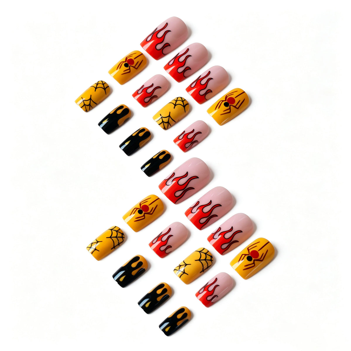 Kreatives Halloween-Themen-Nagelkunst-Set  1790957681