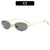 Klassische ovale Rahmen Sonnenbrille
