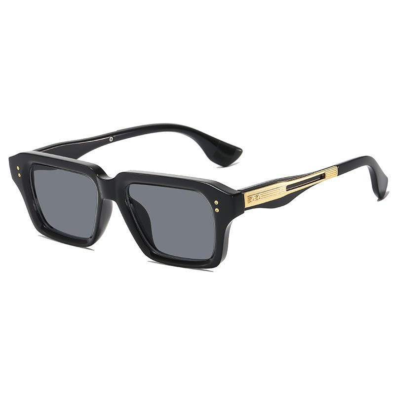 Trendy Quadratische Rahmen Sonnenbrille Brehn