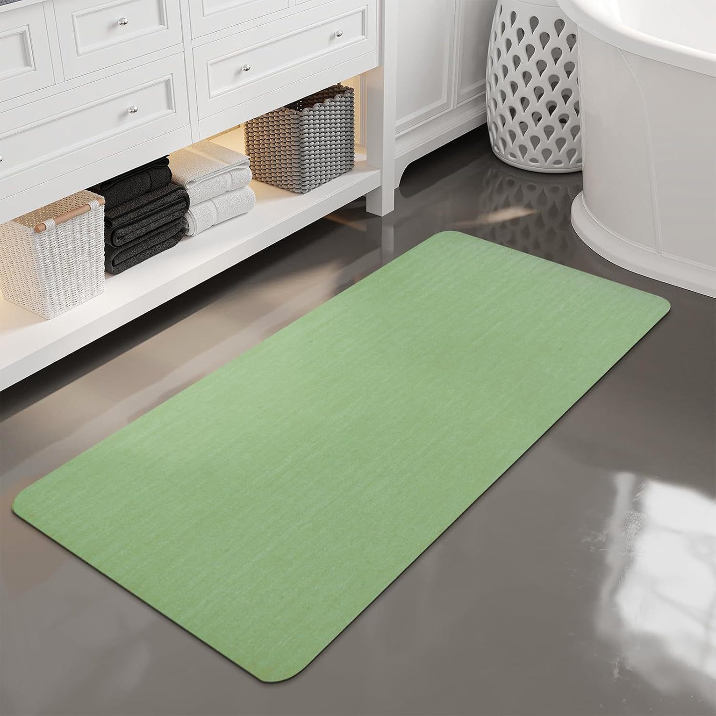 Luxuriöse Memory Foam Badematte Brehn
