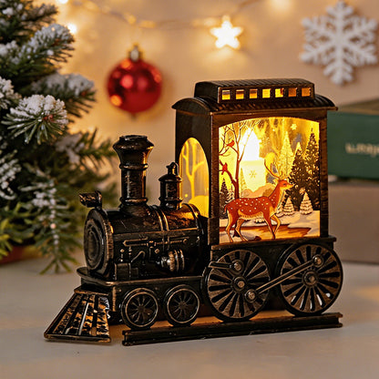 Weihnachtliche LED Zuglaterne Brehn