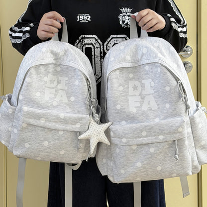 Stylische Sternen-Print Schulrucksack Brehn
