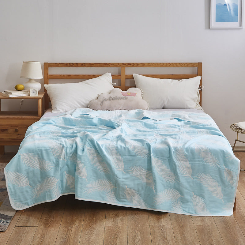 Damen Elegante Decke mit dezentem Blattmotiv Brehn