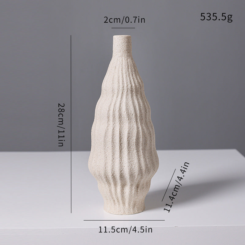 Dekorative Strukturierte Vase Brehn