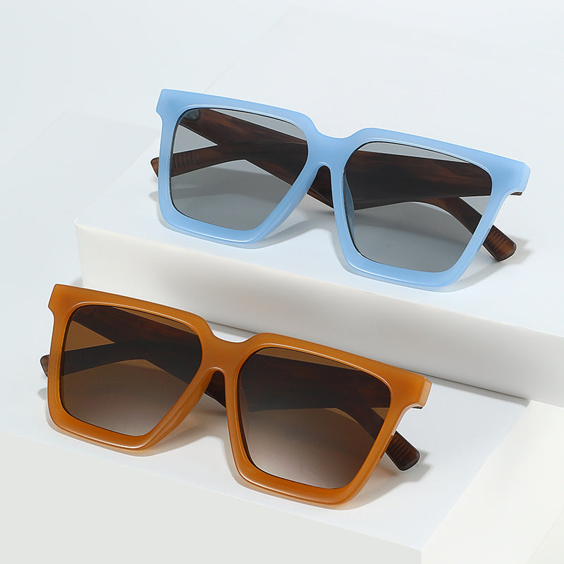 Oversized Schildpatt Mode Sonnenbrille Brehn