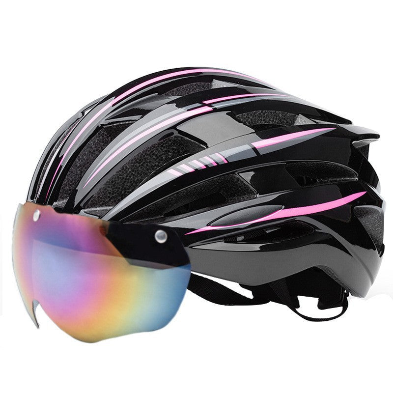 Rennradhelm mit Visierfreundlichem Design und Exzellenter Belüftung Brehn