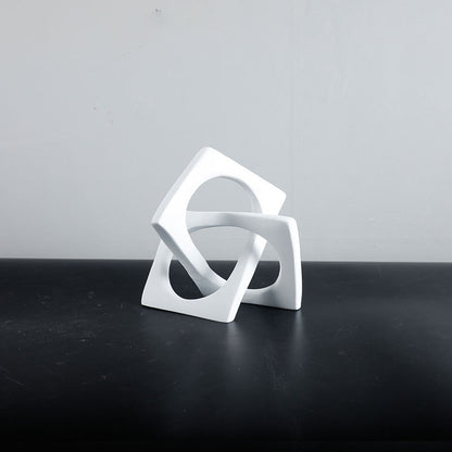 Abstrakte geometrische Skulptur