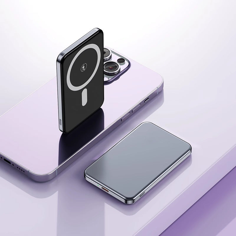 Magnetische Wireless-Powerbank mit Schnellladefunktion Brehn