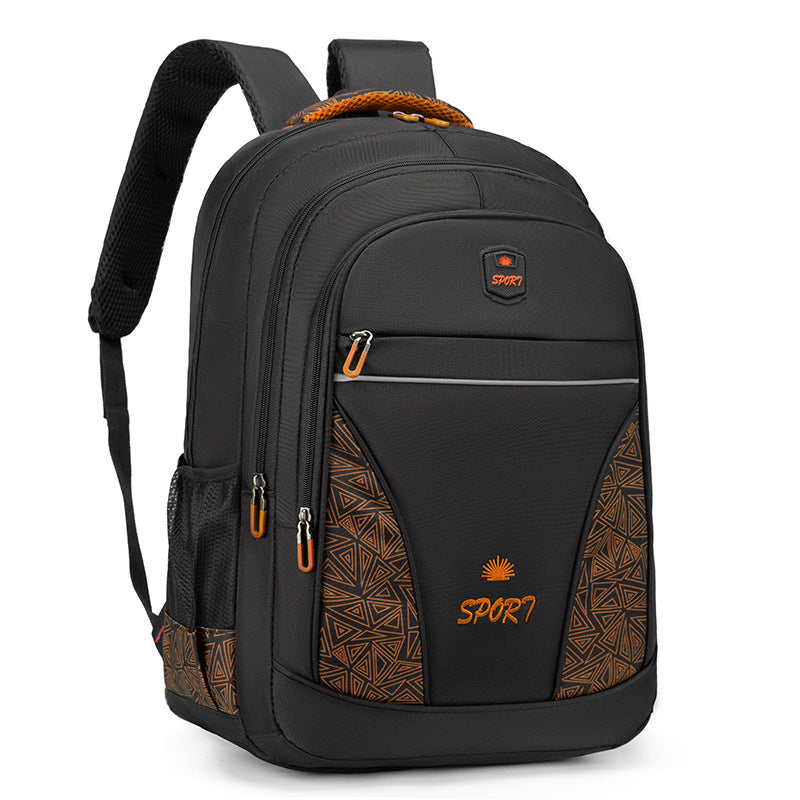 Stylische geometrische Druck Rucksack Brehn