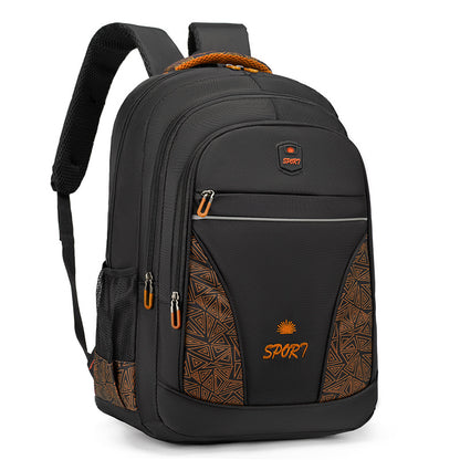 Stylische geometrische Druck Rucksack Brehn