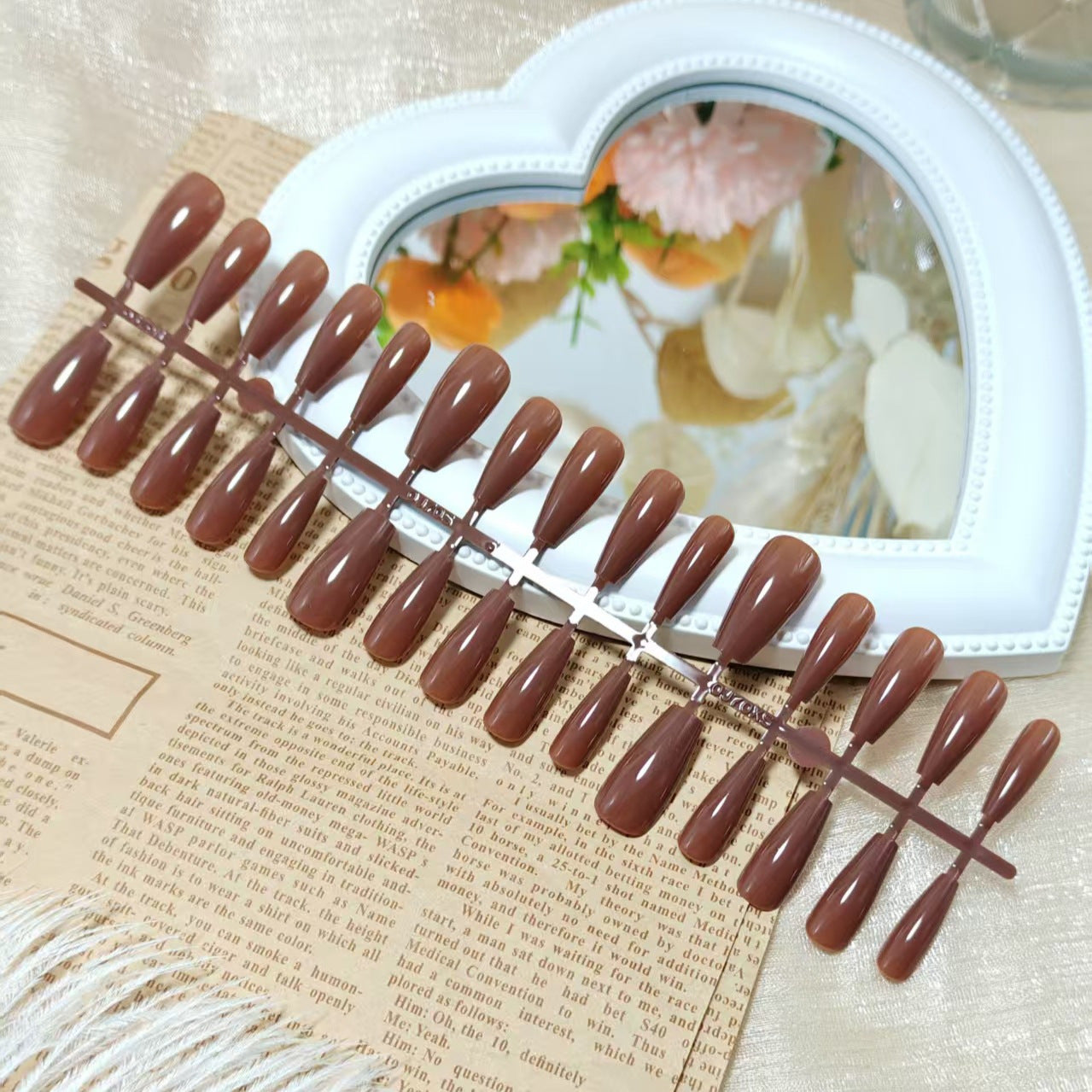 Kunstnägel Im Eleganten Tropfen-Design Brehn 1787298957