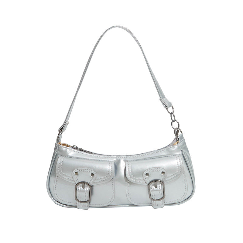 WoChic Dual-Pocket Handtasche Brehn