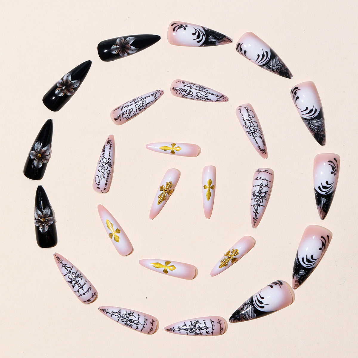 Premium Stiletto Nagelkunst Verlängerungen Brehn