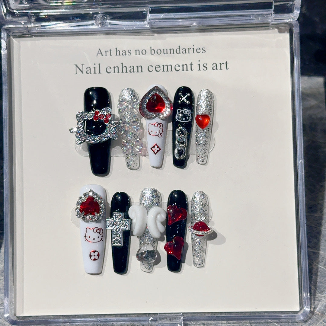Künstlerisches 3D Thement Nagelkunst Set