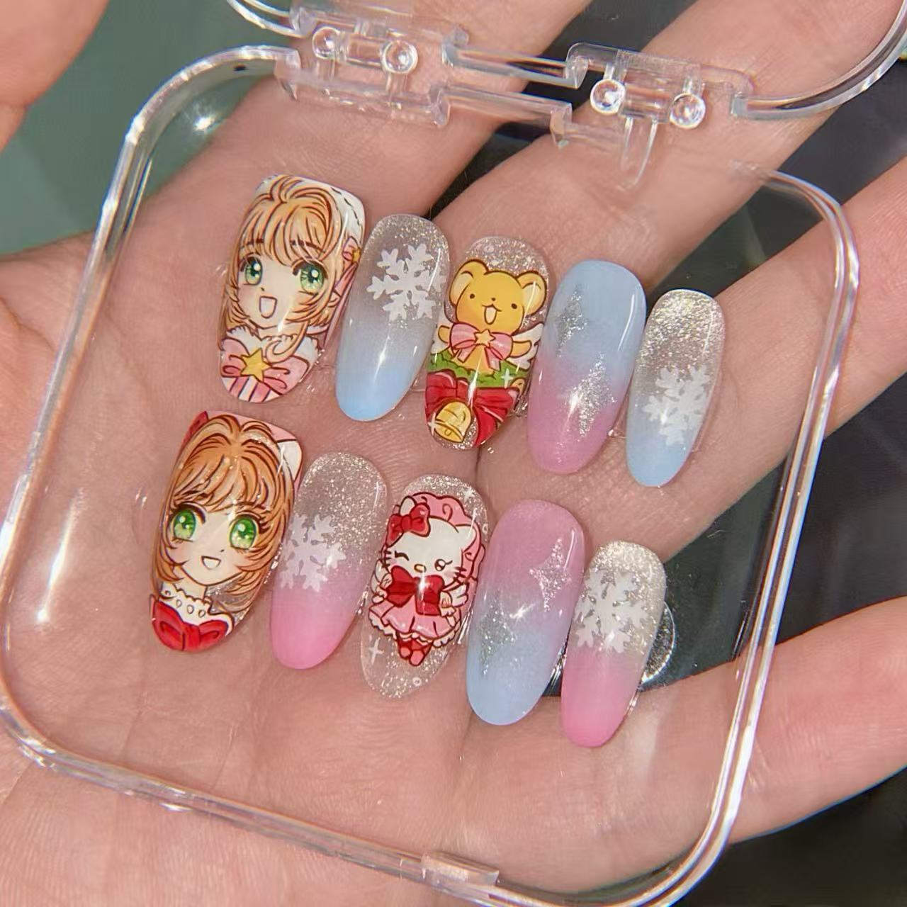Glamouröse Gel-Nagelkunstverlängerungen Brehn