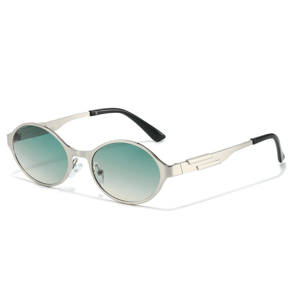 Einzigartige ovale Rahmen-Sonnenbrille Brehn