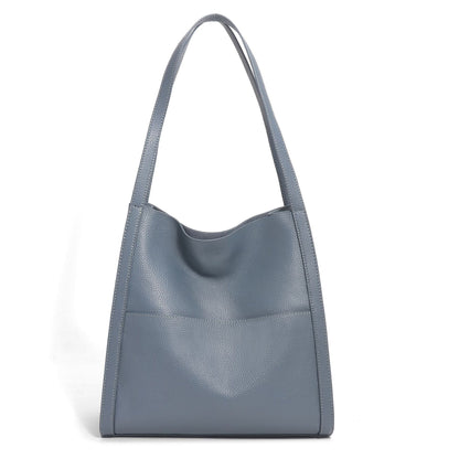 Gepufftes Leder Bequeme Schultertasche