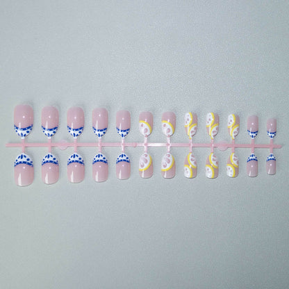 Zitrus-inspiriertes Nagelkunst-Kit