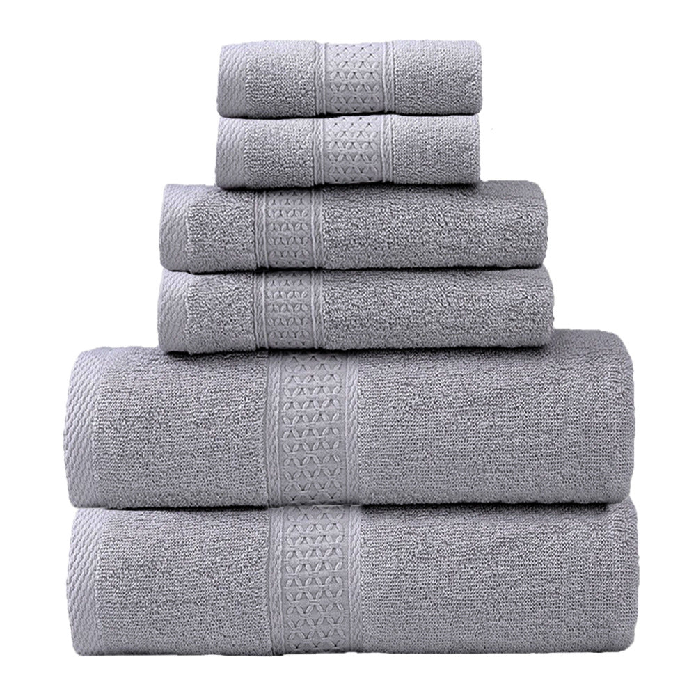 Frottee Handtuch-Set Mit Eleganter Bordüre Brehn