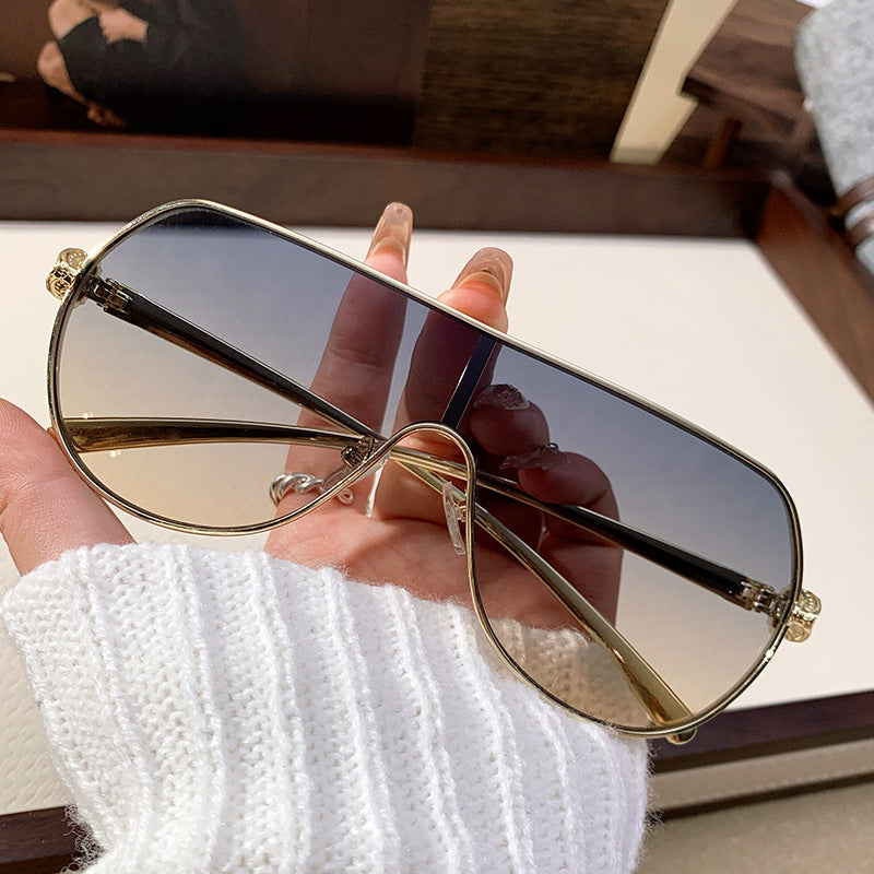 Damen oversized piloten Sonnenbrille Brehn