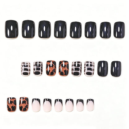 Künstlerisches Press-On-Nagelspitzen-Set Brehn