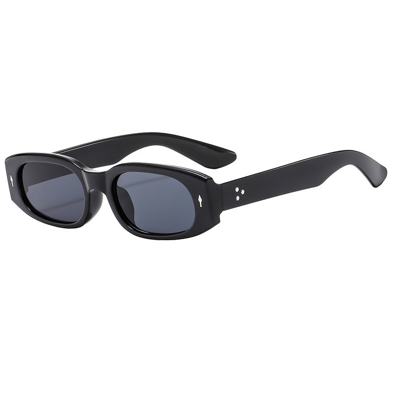 Damen Designer-Sonnenbrille mit stilvollem, quadratischem Rahmen Brehn