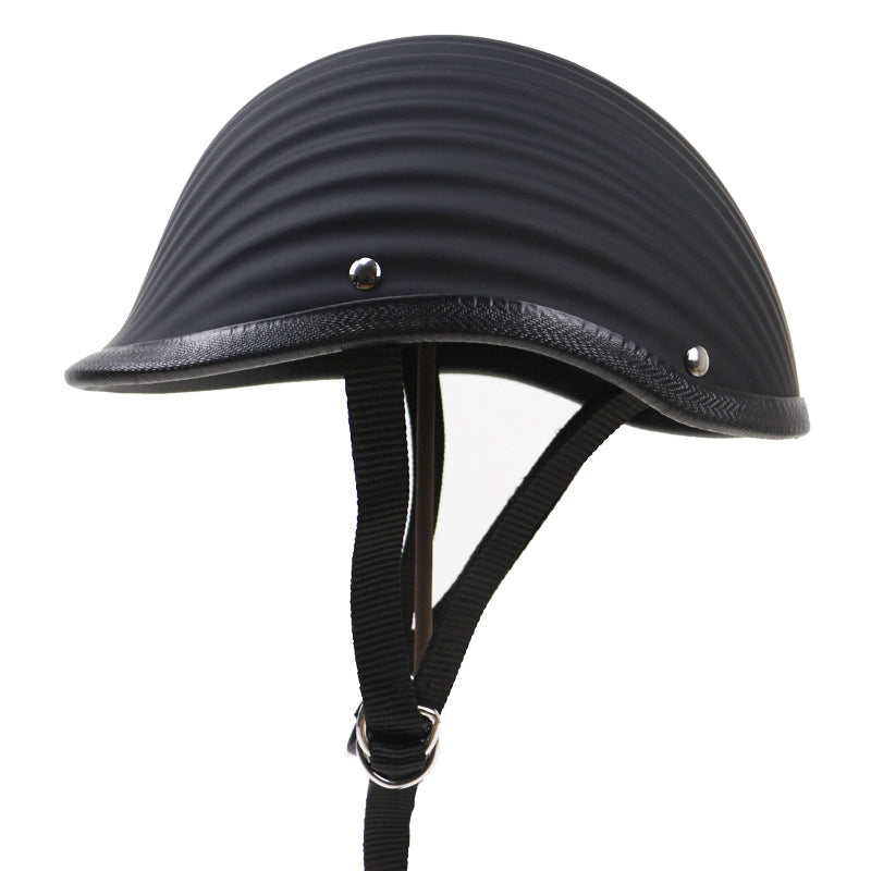 Retro Schutzmotorradhelm Brehn